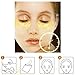 WEIDA SIGN 24K Gold Eye Treatment Mask Collagen Eye Mask Anti Age Under Eye Patches Anti Wrinkle Products with Hyaluronic Acid, Moisturiser for Under Eye Wrinkles, Eye Bag Removal (20pair)
