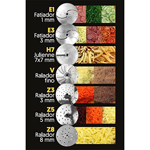 Processador de Alimentos, com 6 discos diâmetro 203 mm - PA-7 - Skymsen - 110v