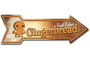 Share the Holiday Gingerbread Theme Gingerbread Street Sign