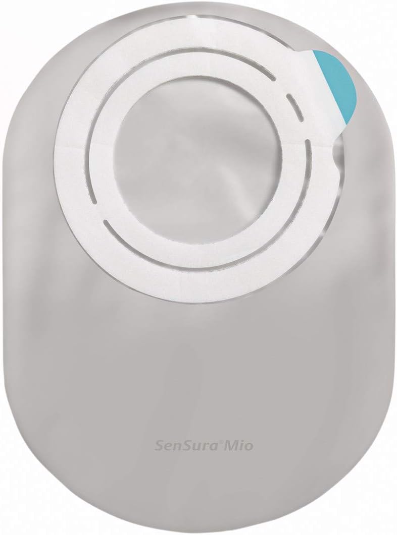 Filtered Ostomy Pouch SenSura Mio Flex Two-Piece System Maxi Closed End
