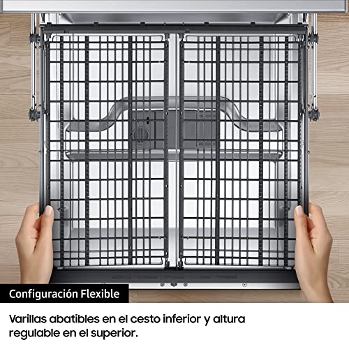 Samsung DW60M6050FS Vaatwasser, vrijstaand, 14 couverts, A++, roestvrij staal, maximale grootte (60 cm), toetsen, touchscreen, led) - Afbeelding 6