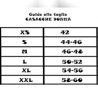 Camici da Lavoro Donna Manica Lunga Imprese di Pulizia Operaia Domestica Cameriera AI Piani Colf (IT, Testo, S, Regular, Regular, Bianco)