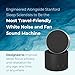 Adaptive Sound Technologies LectroFan Micro 2 - Portable Bluetooth Speaker & White Noise Machine - Compact Sound Machine for Travel - 11 Non-Looping Sounds for Sleep Support - Black