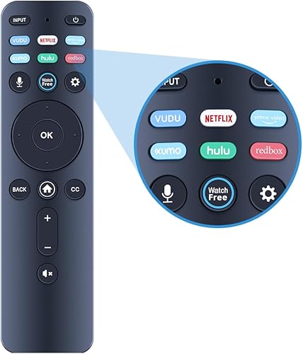 Miniatura 1 de XRT260 - Control remoto de voz de repuesto para Vizio V-Series 4K Smart TV V435-J01 V505-J01 V505-J09 V505C-J09 V555-J01 V585-J01 V655-J04 V655-J09