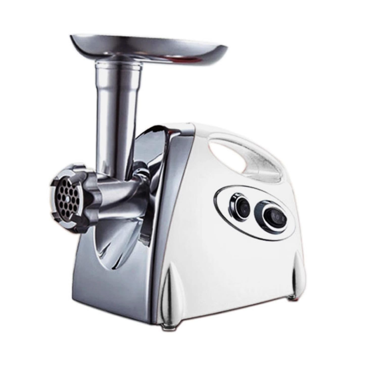 Countertop Electric Meat Grinder Stainless Steel Meat Mincer Multi-Functional Grinder with Sausage Attachment Versatile for Home Cooks, Kitchen, White, 110V Jp Plug|Meat Grinders|Home & Garde-image-18