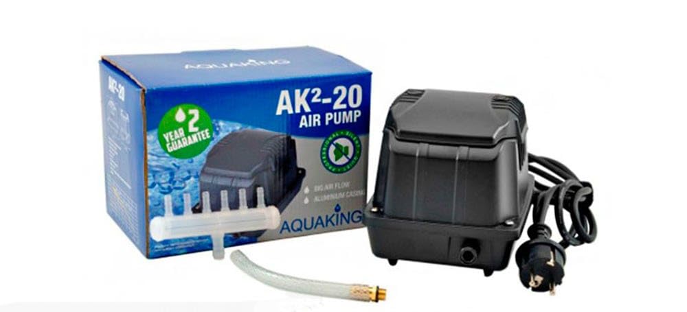 Bomba de aire AK² 20 koiteich ventilación Acuario Bomba de oxígeno