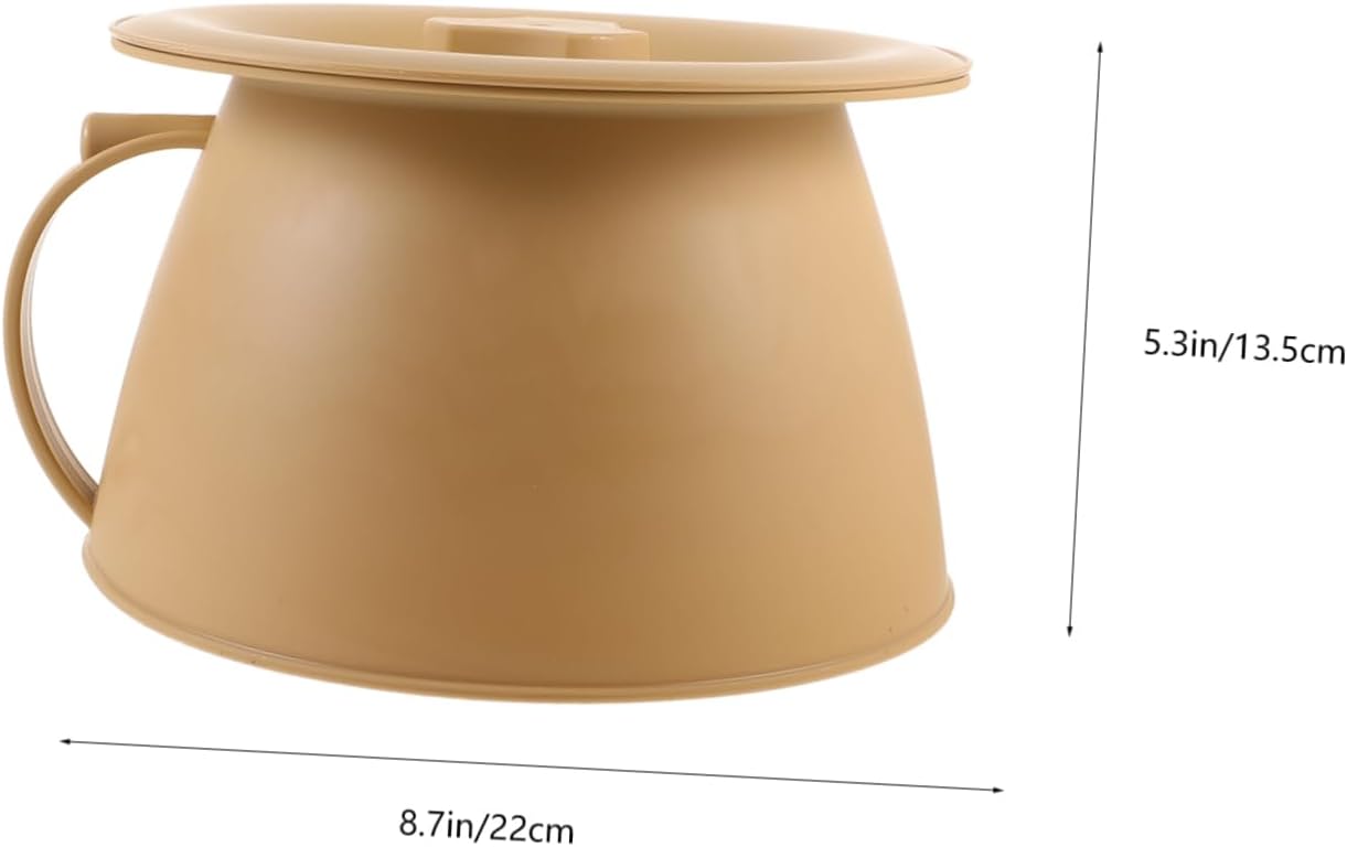 Thickened Spittoon Urine Bucket for Boys and Girls Potty Training Portable Camping Bathroom Lid Non-Slip Bottom