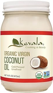 Kevala Organic Raw Coconut Oil, 16 Ounce