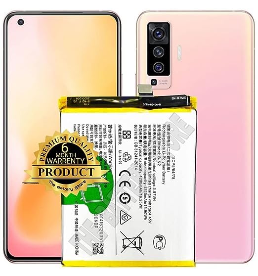 Image of Original B-N2 Battery for Vivo X50 /15.90WH 3.87V /4.45V Battery with 6 Month Warranty**** (X00205)