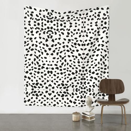 Tapisserie vache tenture murale pour masquer un mur abîmé de chambre