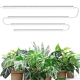 Barrina T5 2FT Grow Lights, 5000K White Full Spectrum LED Grow Light, 40W(4 x 10W), Linkable Plant Growing Lights for Indoor Plants, Plug and Play, High PPFD, 4 Packs
