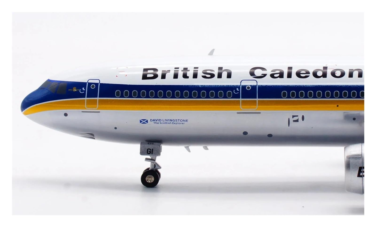Scale Airplane Model 1:200 For British Caledonian Airways