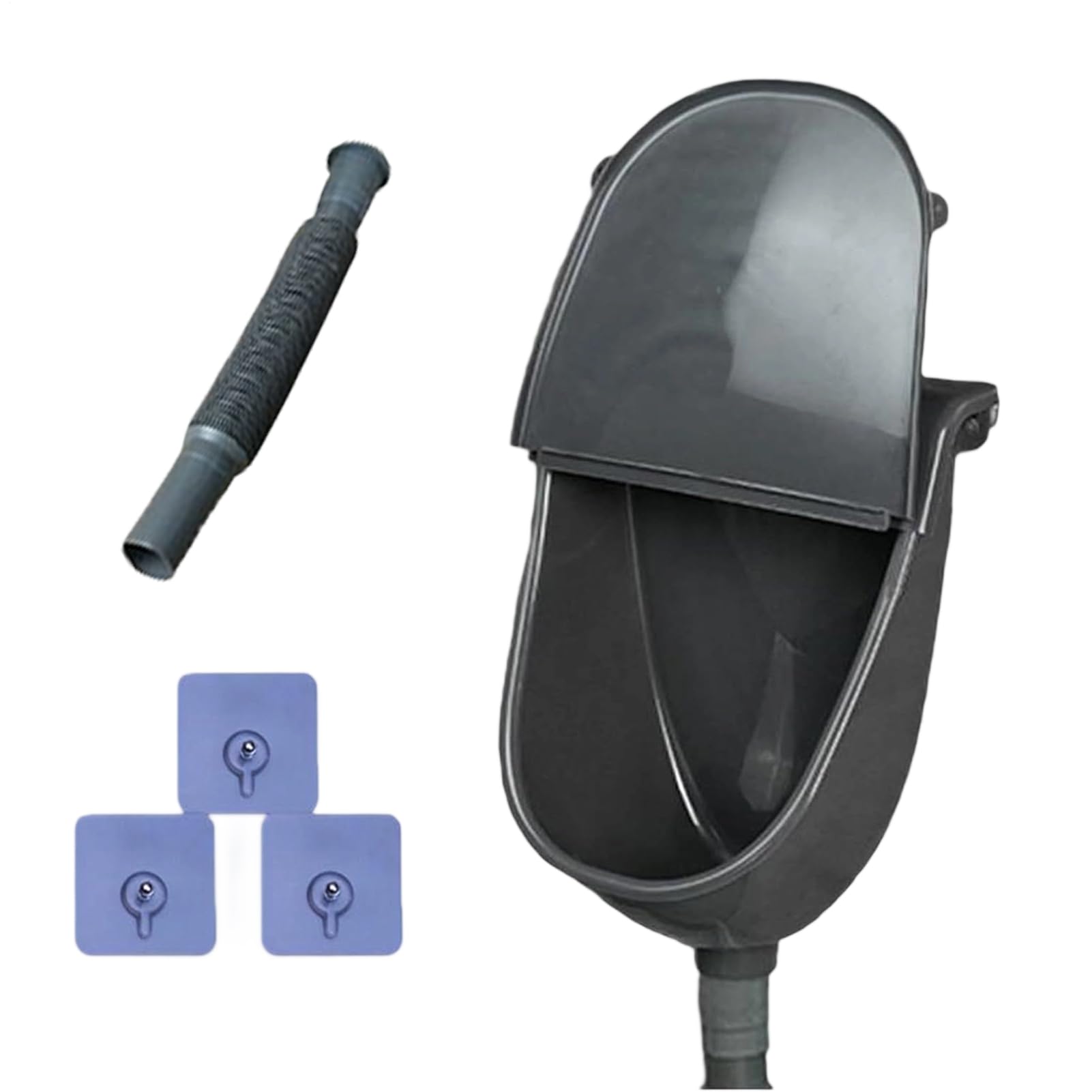 Urinale Für Herren Badezimmer | Garten Urinableiter | Geruchsfreies Wandmontiertes Urinal Mit Deckel Für Haus Wohnheim Männer