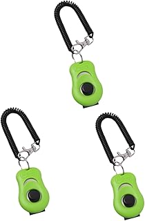WOONEKY 3stücke Clicker Und Pfeife Für Haustiere Trainingshilfe Für Hunde Und Katzen Geräuschtrainer Für Welpen Agilitäts Und Gehorsamkeitstraining Trainingswerkzeug product image