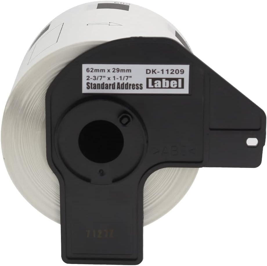 SKY DK-11209 Compatible Labels, Size: 62 x 29 mm 800 Labels White for QL series Label Printers