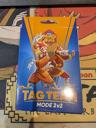 IELLO Mindbug Tag Team Mode 2v2 (French Version), 7 cm x 11 cm x 1.5 cm - Image 2