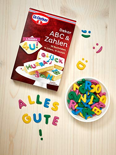 Dr. Oetker Dekor Abc und Zahlen, 58 g - Image 3