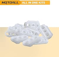 Vista 7 de MOTOALL Clips guía de regulador de ventana para Roadmaster Impala Caprice Fleetwood Delta 10 Pcs