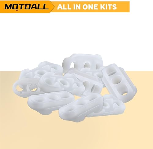 Miniatura 7 de MOTOALL Clips guía de regulador de ventana para Roadmaster Impala Caprice Fleetwood Delta 10 Pcs