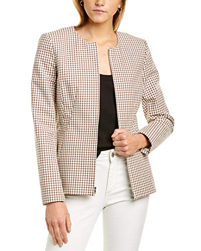 Theory Womens Sculpture Jacket, 6, White