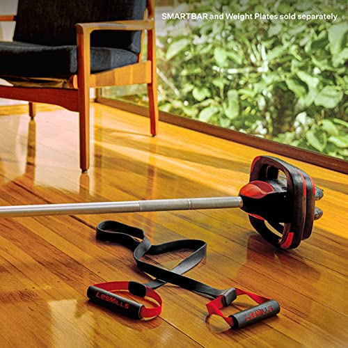 Les Mills™ Smartband™ Workouts Bands For Women And Men, Resistance Bands For Working Out, Stretch Bands For Exercise At Home Workout Equipment With Pull Up And Pilates Elastic Band #TOP6