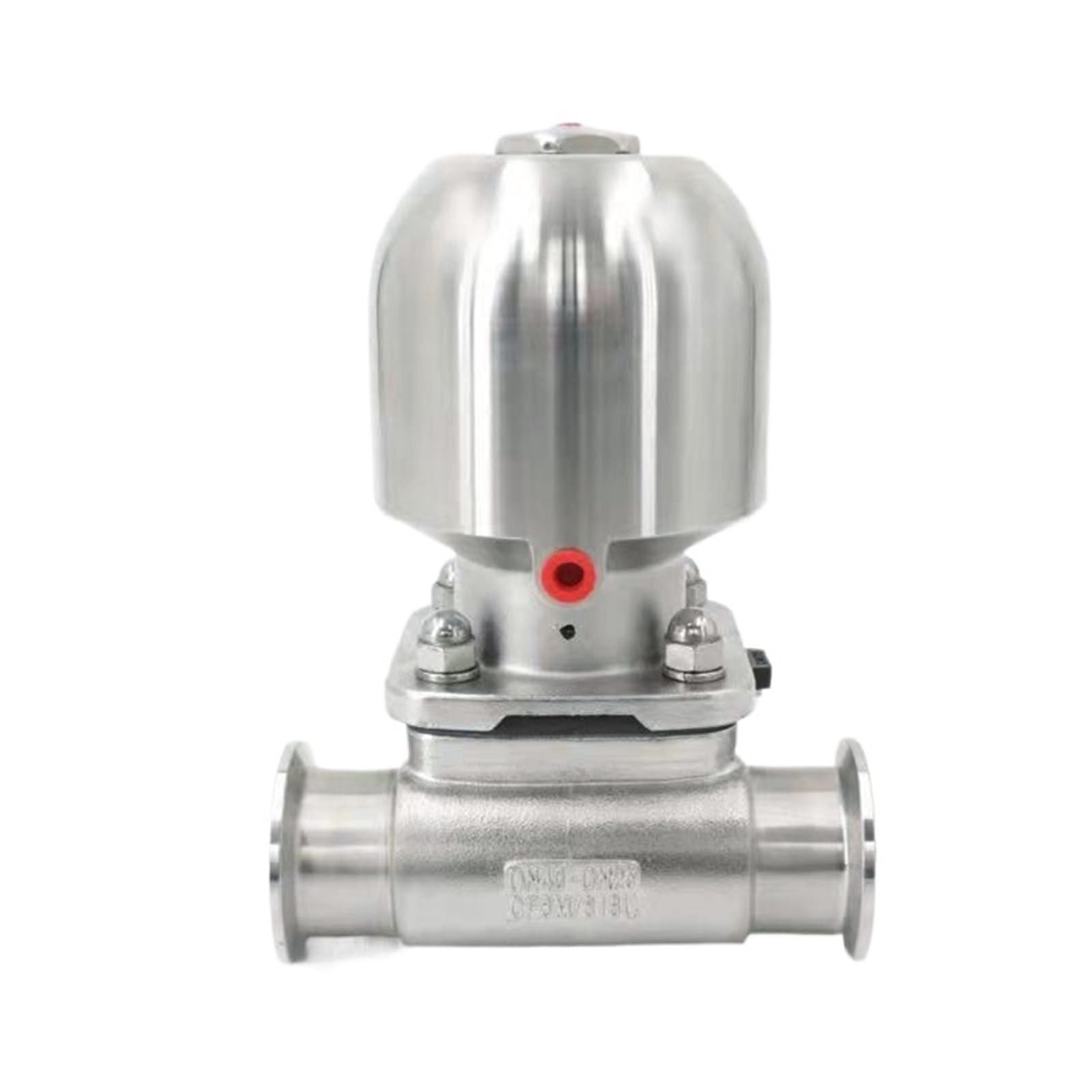 Stainless Steel Double Diaphragm Three Way Pneumatic Valve