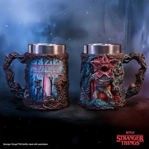 Taza Demogorgon Stranger Things con inserto de acero inoxidable premium 3
