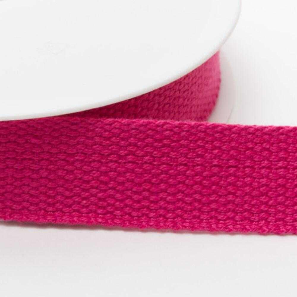 Webbing, 003 Fuchsia Cerise Pink, 4 Metres