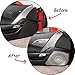 TINKI Stainless Steel Car Door Loudspeaker Speaker Decoration Frame Cover Trim Compatible for Chevrolet Corvette C7 2014 2015 2016 2017 2018 2019 Accessories (Silverilver)
