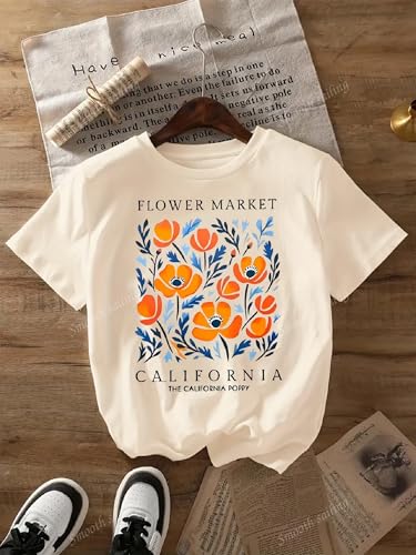 Image of Lymio T Shirt for Women's | Cute Printed Women's T-Shirts | Korean Style Casual Wear Tops | Available in Pack of 2 (T-W-L-04-06)