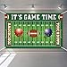 Football Field Backdrop Decoration for Football Themed Birthday Party Background Baby Shower Decor Photography Banner