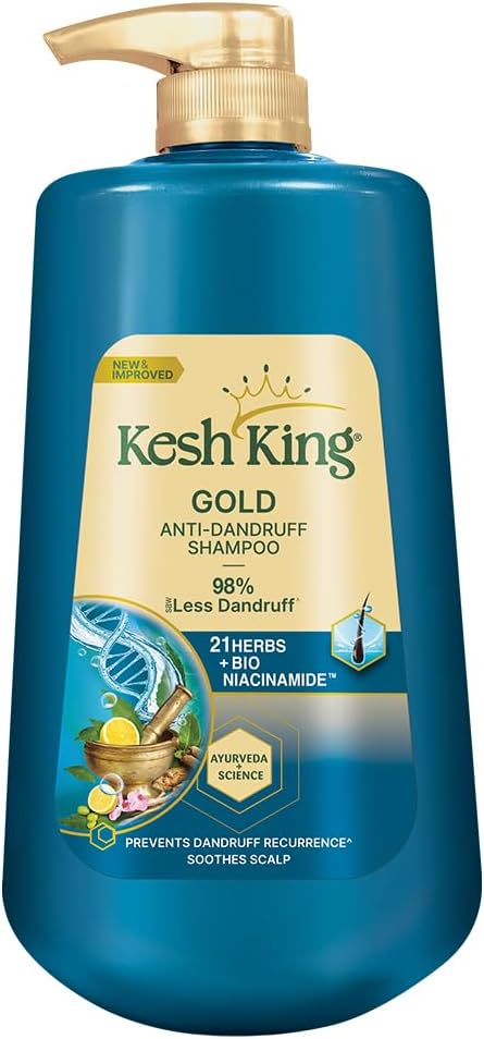 Emami Kesh King Scalp And Hair Medicine Ayurvedic Hairfall Expert Anti-Dandruff Shampoo,1000 Grams