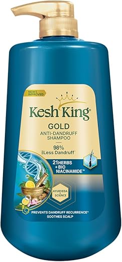 Emami Kesh King Scalp and Hair Medicine Ayurvedic Hairfall Expert Anti-Dandruff Shampoo