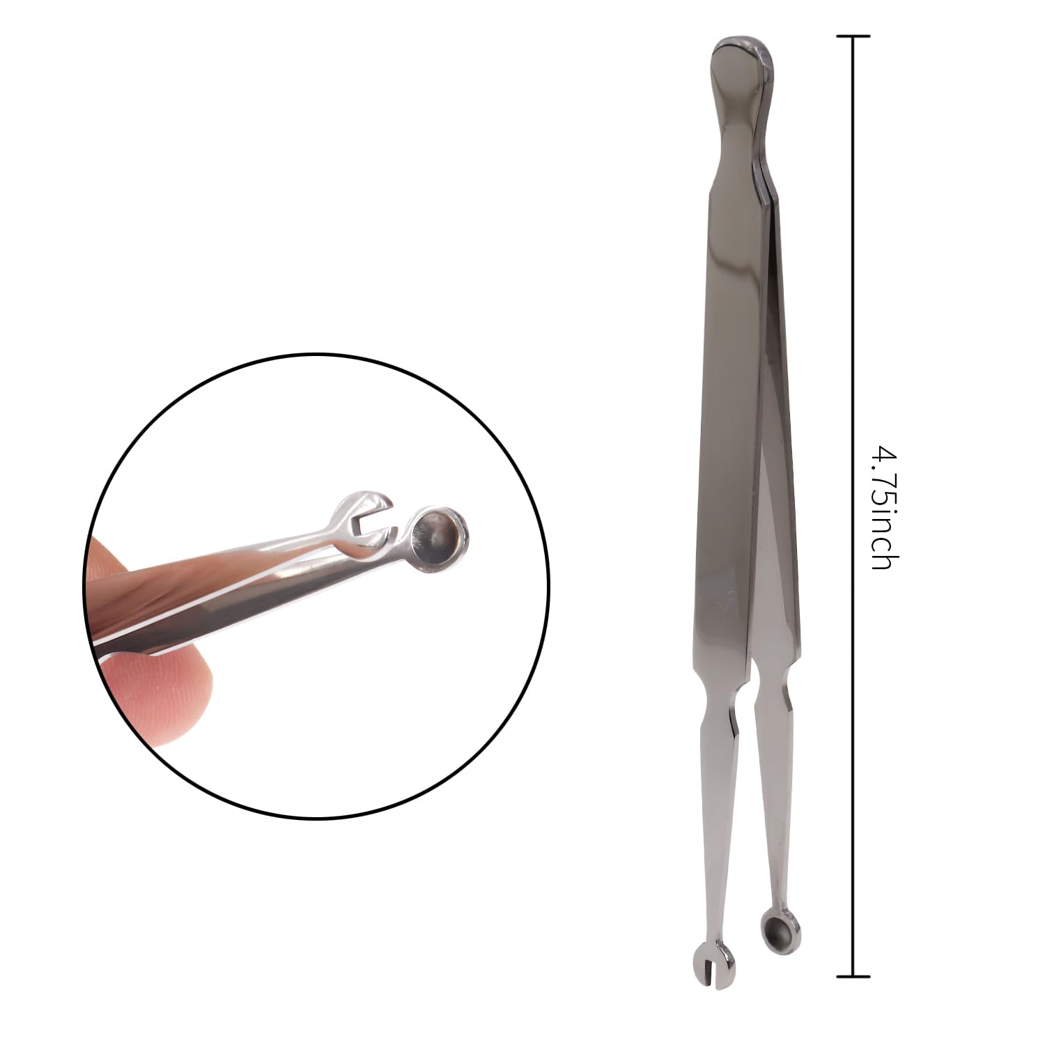 Piercing Kit with Clamps & Alligator Forceps - Essential Tools for Changing Jewelry, Ear, Lip, Belly, Navel, and Tongue Piercings