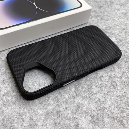 Coque iPhone 15 antichoc noire et protection arrière anti-dérapante
