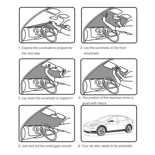 Couverture complète rideau aveugle isolant de haute densité pour auto - 3