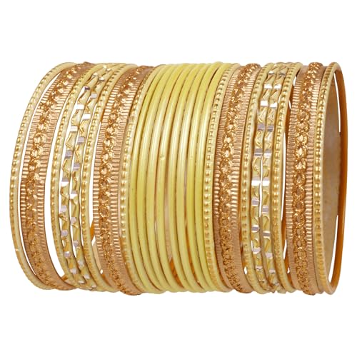 Bracelets indiens Bollywood lot de 24 jonc coloré pour femme chic