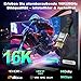 CAKOBLE HDMI 2.2 Kabel 1m,96 Gbit/s Ultra High Speed – 16K@60Hz,12K/10K@120Hz, 8K@240Hz, 4K@480Hz | eARC, HDR10+, Dynamic HDR, Dolby Atmos | HDCP 2.2/2.3,mit hdmi 2.1 kabel PS5, Xbox, Soundbar