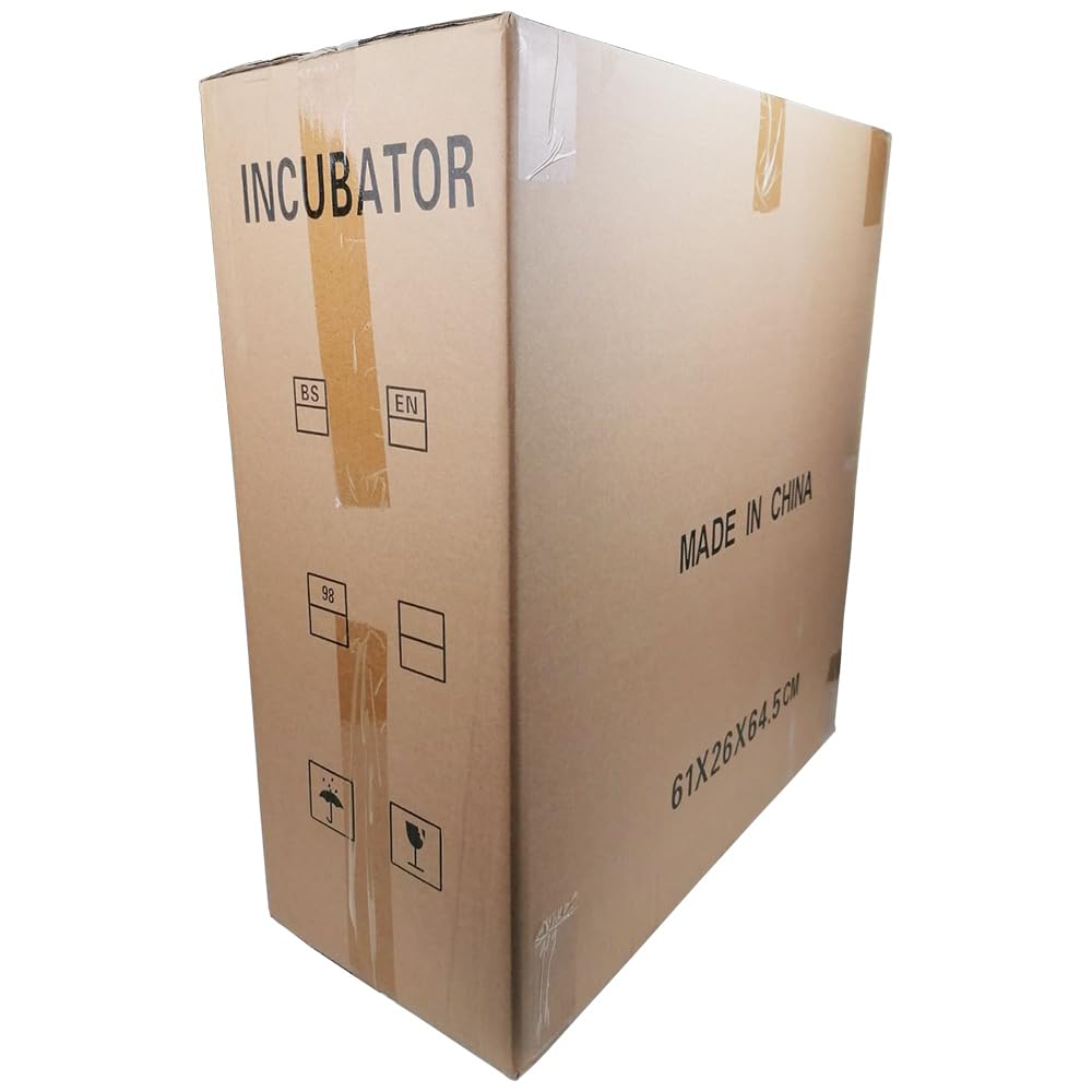 incubatrice Automatica EM100 capacità 98 Uova di Gallina faraona Anatra girauova Automatico