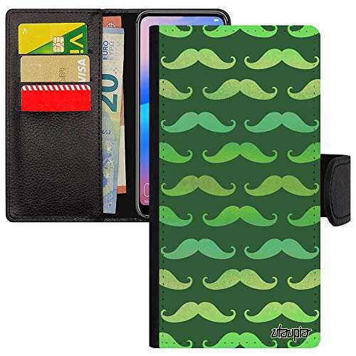 Coque iPhone 15 Pro cuir à rabat style gentleman vintage pour vos sorties citadines