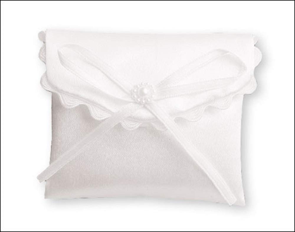 the Healing Corner First Holy Communion White Purse Rosary Bow Pearls ...