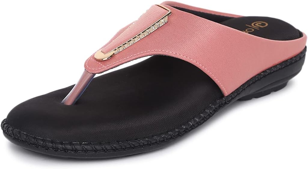 ORTHO JOY Fancy doctor slippers | Stylish chappal for women | Comfortable flat sandals for women stylish