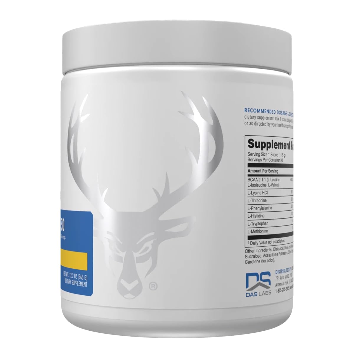 Bucked Up Essential Amino Acids - EAA Powder - Easy Mix, Non Clumping Formula - for Pre/Intra Workout - Pina Colada Flavor - 30 Servings - 11.6 oz — Amazon image 2