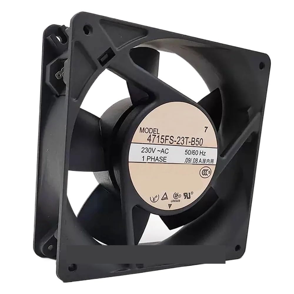BRODEFUP Axial cooling Fan 4715FS-23T-B50 230VAC 16W 0.09A 120 * 120 * 38mm