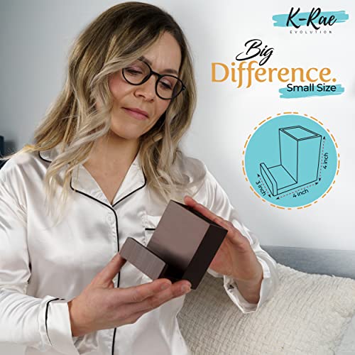 K-Rae Evolution Eye Glasses Holder Stand Dual Purpose Bamboo Readers Glasses Holder For Bedside Or Desk #TOP3