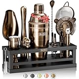 ✔ Das ultimative auffällige Display: Verlegen Sie nie wieder Ihre Barwerkzeuge mit diesem schönen Bambus-Organizer-Halter. Ein Bar-Set, das entwickelt wurde, um Ihre Küche mit Utensilien oder Zubehör zu entrümpeln