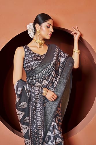 Image of GRECIILOOKS Women Saree | Women Saree | woman Silk Banarasi Saree