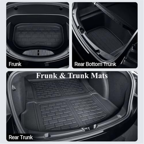 Tapis Voiture de Sol et Protection Contre Les Intempéries Model 3 - 7