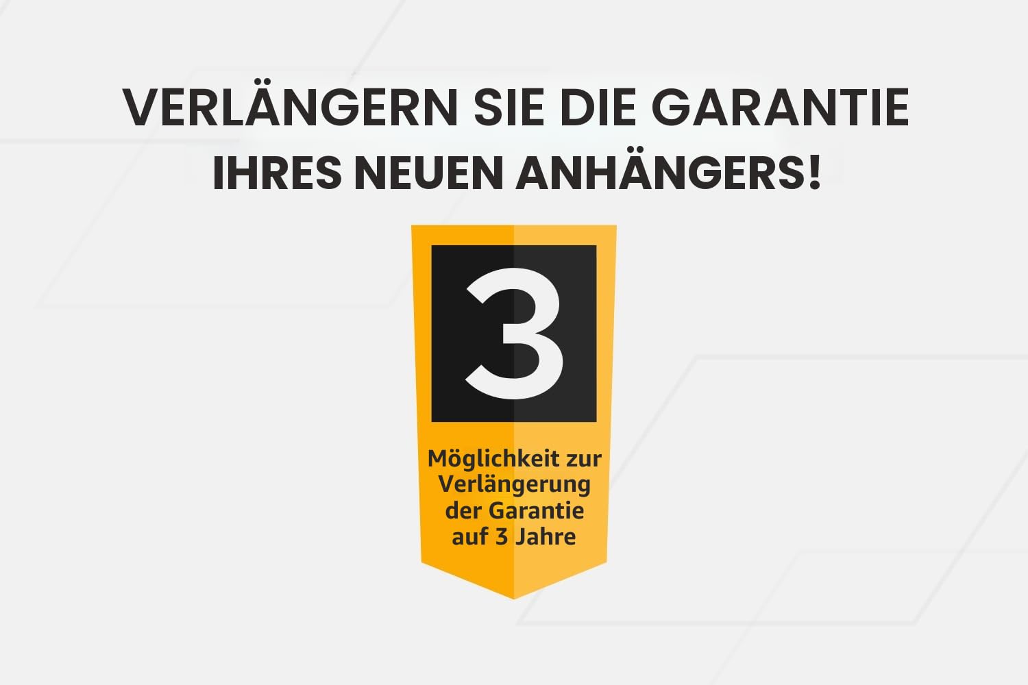 UNITRAILER Moto 3 Motorrad-Anhänger mit 2m Schiene