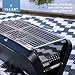 Valiant Portable Folding Picnic and Camping BBQ - Black